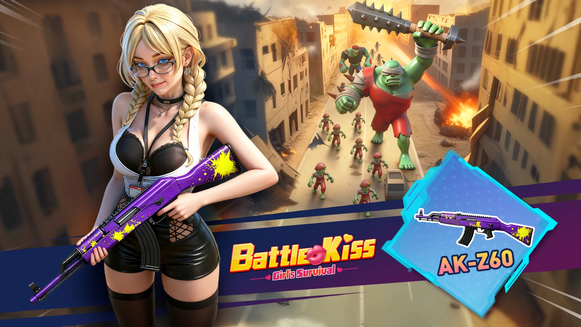 Battle Kiss:Girl's Survival screenshot
